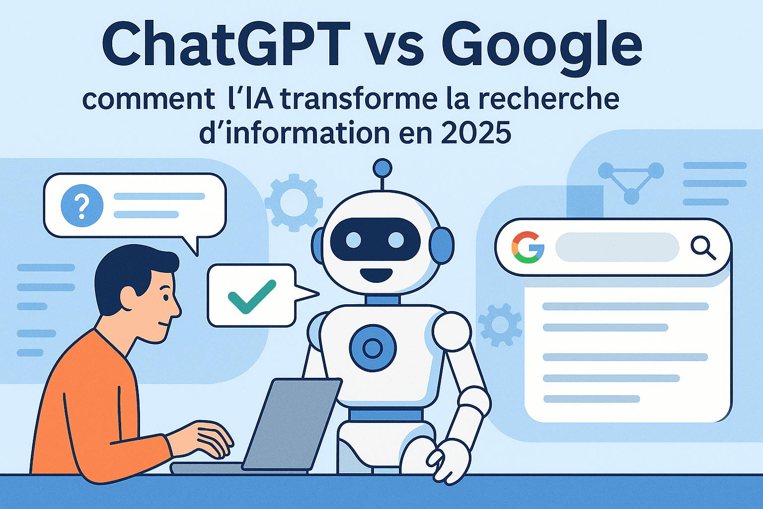 ChatGPT vs Google : comment l'IA transforme la recherche